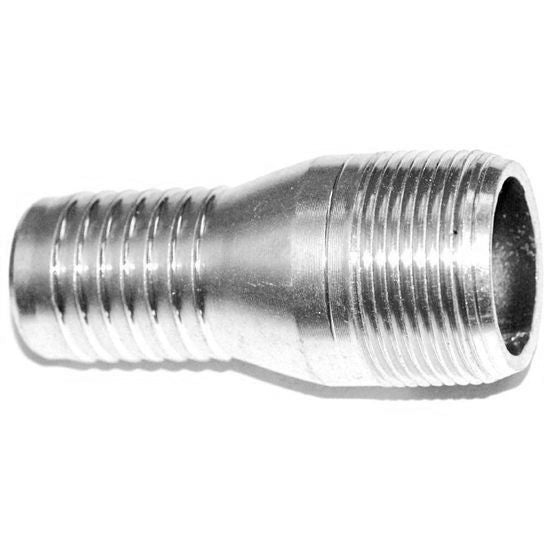 Zinc plated male hosetail fitting