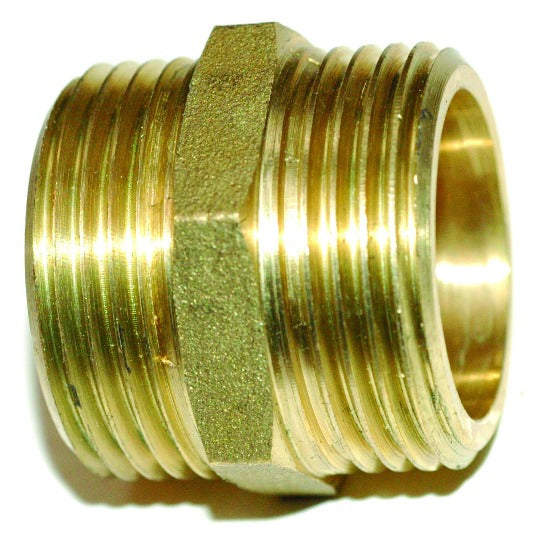 Brass crox NPT hex nipple fitting