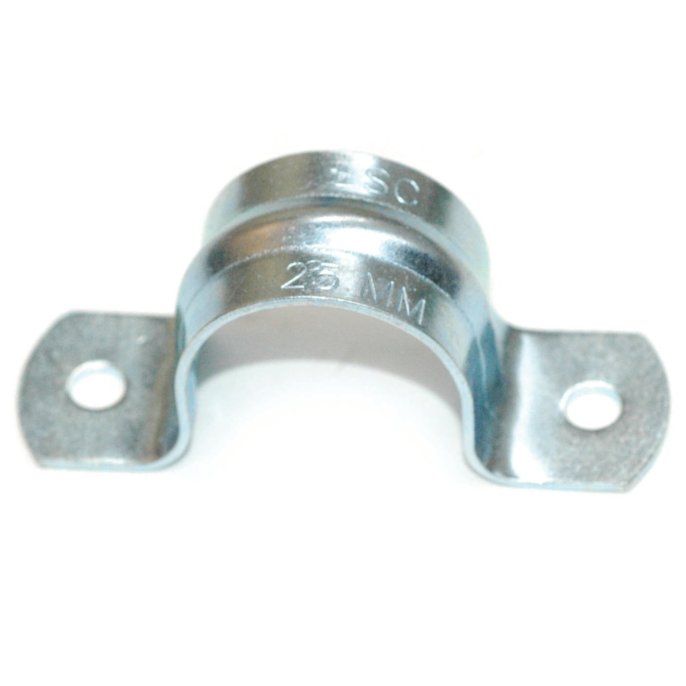 Galvanised saddle clamp fitting