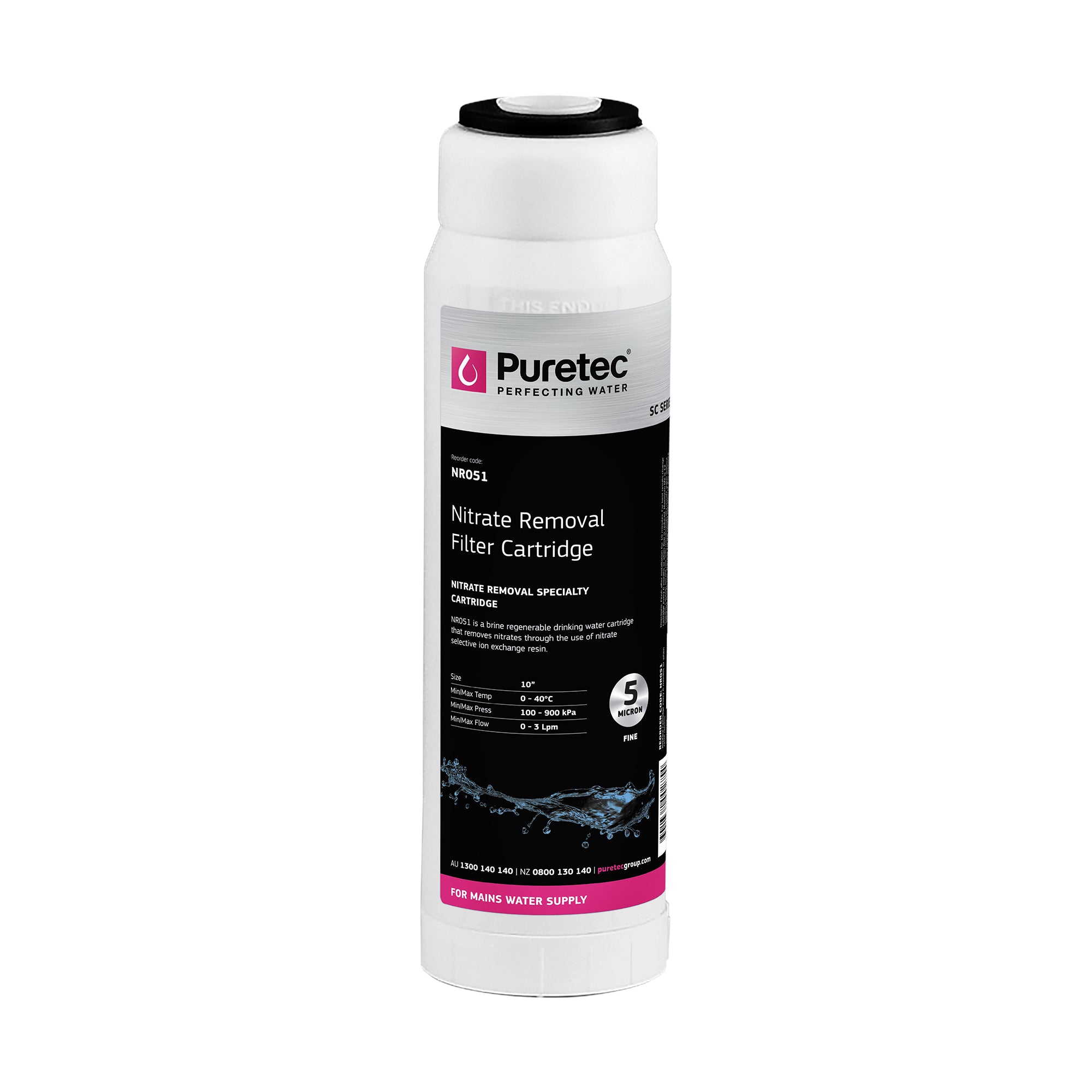 Nitrate Removal Water Filter Cartridge